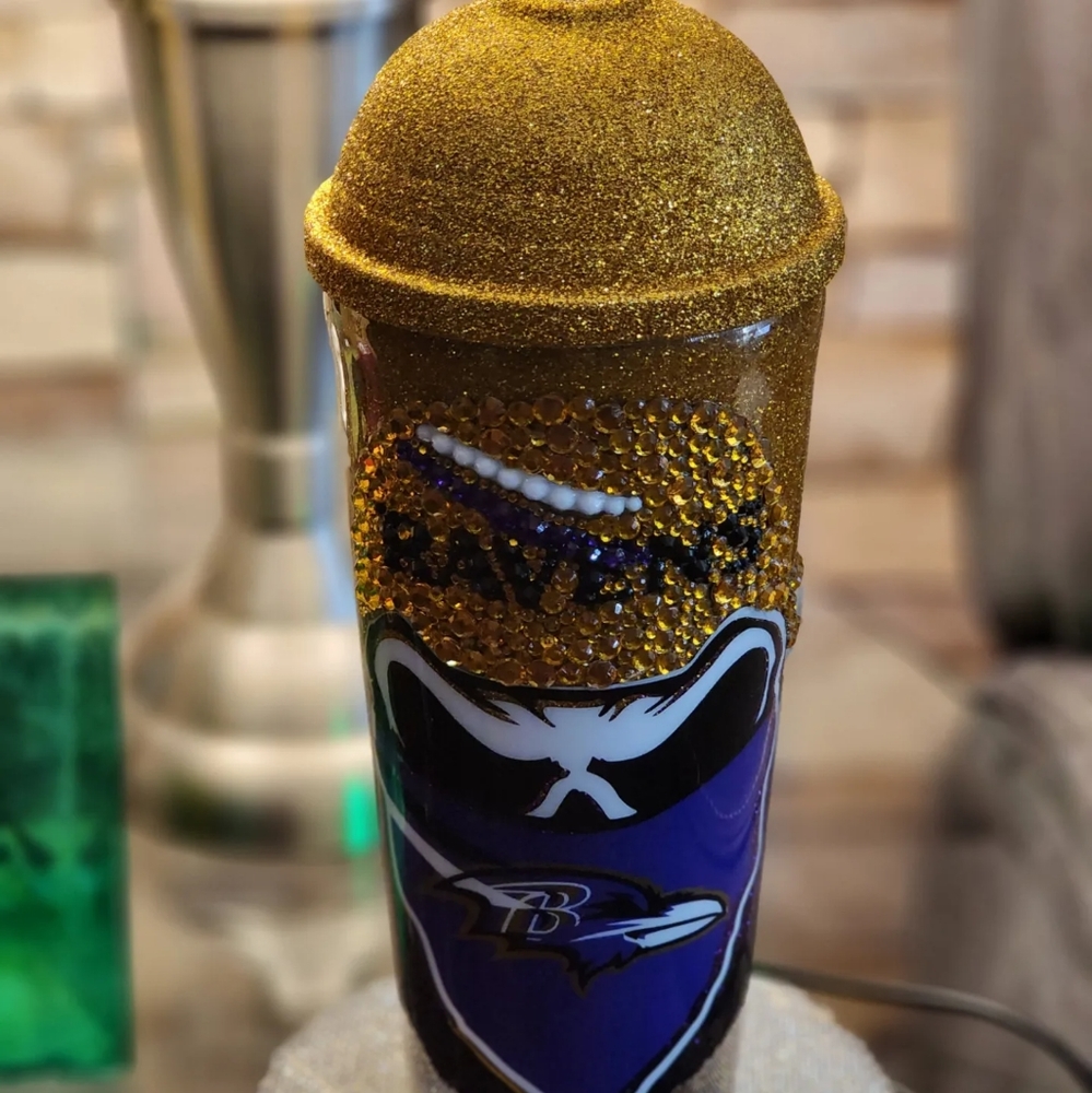Ravens Inspired Tumbler